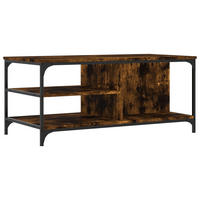 COUCHTISCH Räuchereiche 100x50x45 cm Holzwerkstoff - Braun, Holzwerkstoff (100/50/45cm) - furnicato