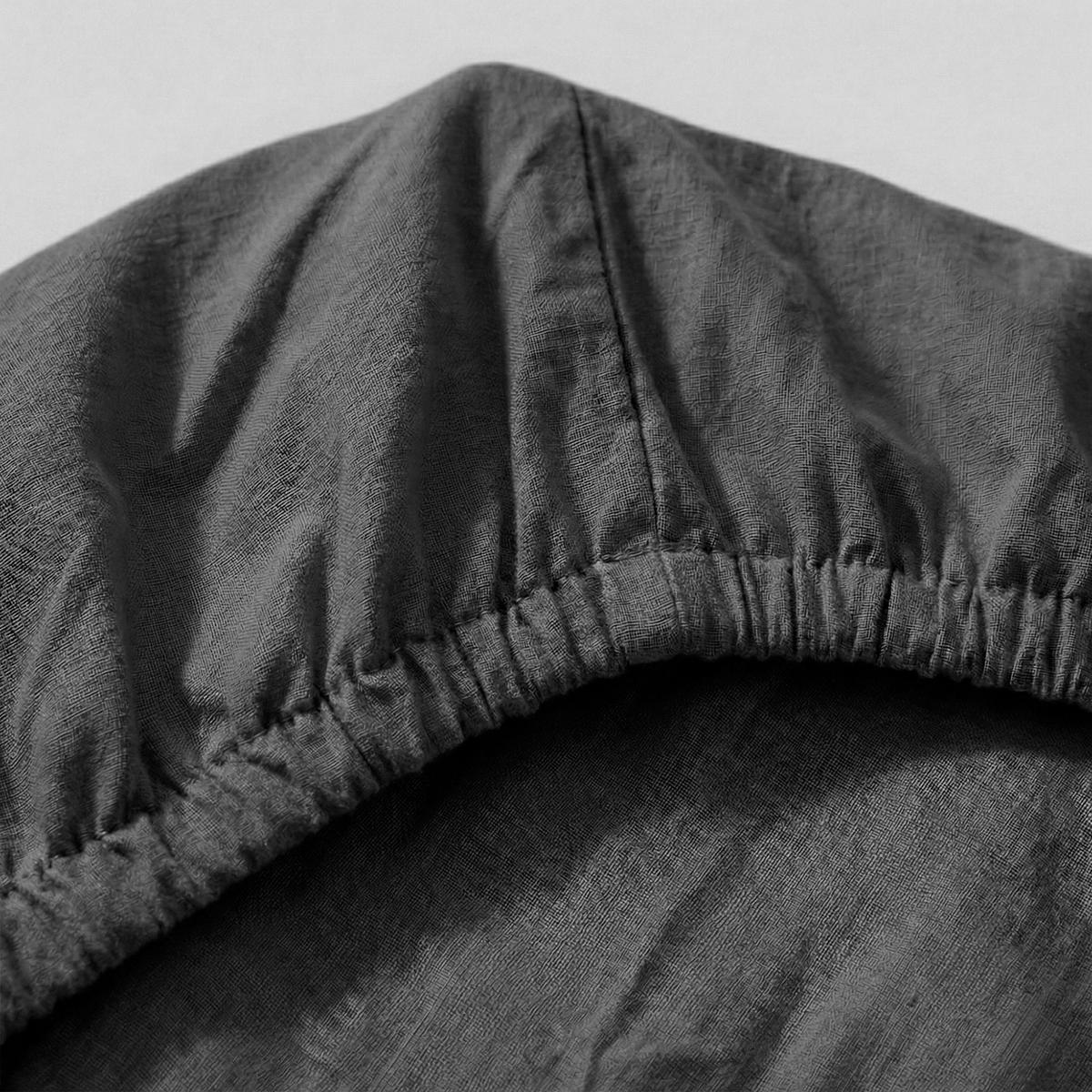 SPANNBETTTUCH basic 105x200x32 cm stein - Pinienfarben, Textil (105/200cm) - Happy Friday