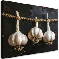 LEINWANDBILD Essen & Trinken 45x30cm - Weiß, Textil (45/30cm) - Feeby