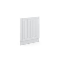 FRONTBLENDE Fame-Line Weiß Landhaus 60 cm ohne AP - Creme/Weiß, Holzwerkstoff (60/67.4/1.6cm) - Vicco