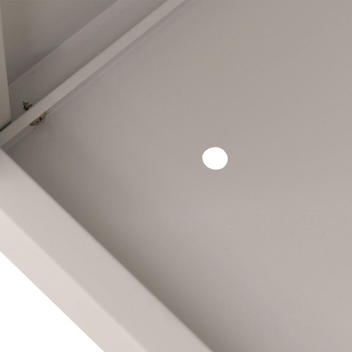 FAHRRADGARAGE H66B rechteckig Hellgrau - Hellgrau, Metall (158/213/125cm) - MCW