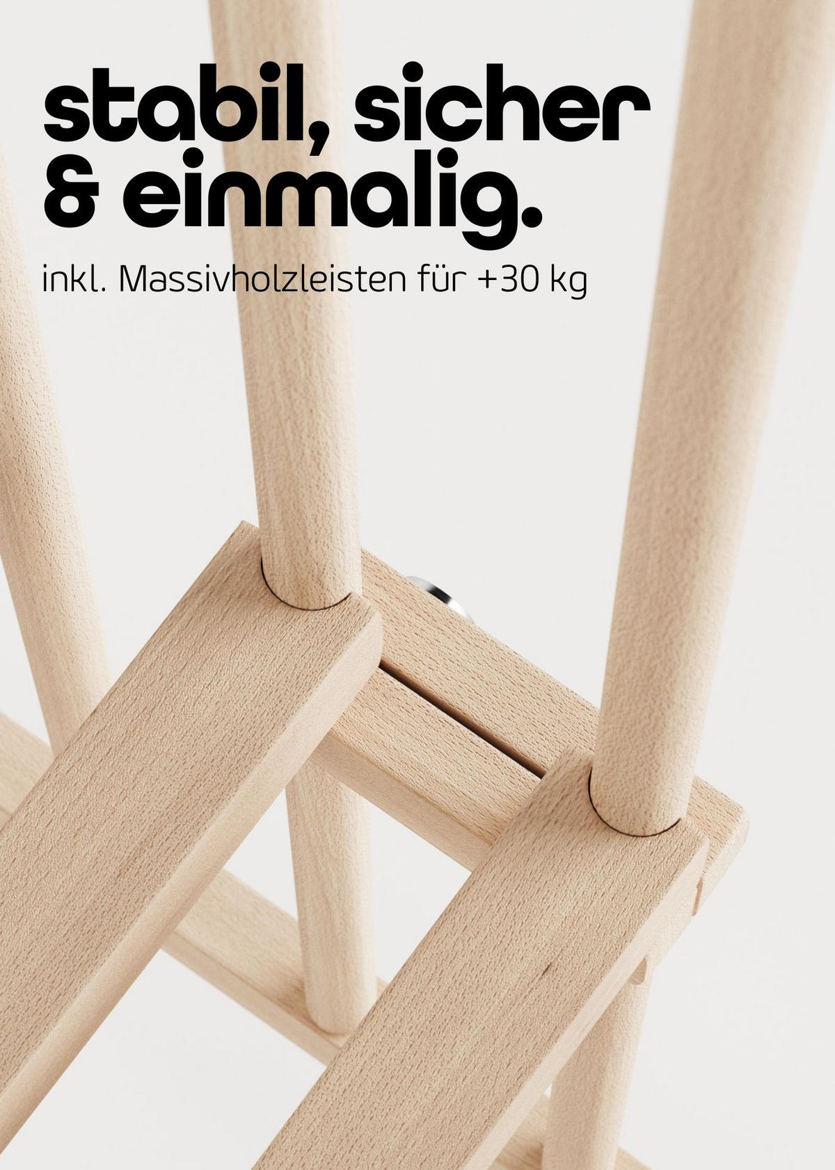 LAUFGITTER 120x120 cm - natur - Premium Kollektion - Naturfarben, Holz (120/74/120cm) - Sämann – make a difference.