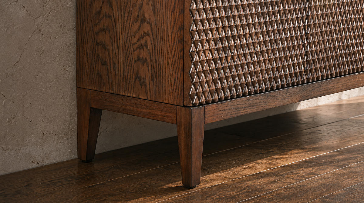 SIDEBOARD COPAS Braun Holz - Braun, Eichenholz/Holz (150/85/40cm) - KAWOLA