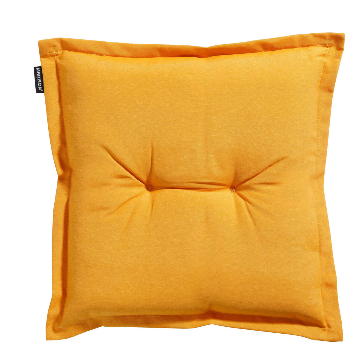 SITZKISSEN Panama 50/50 cm 4er-Set - Gelb, Textil (50/5/50cm) - Madison