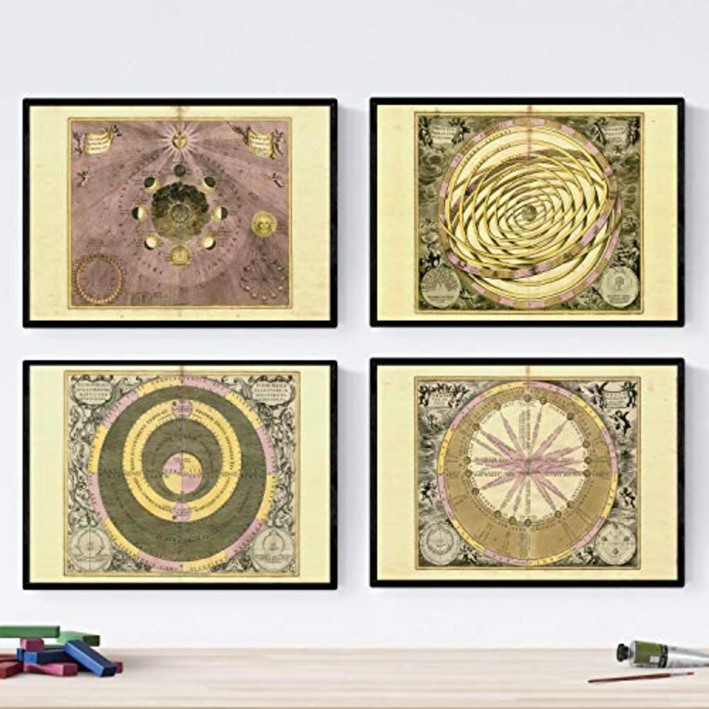 Nacnic Poster Schwarz 29.7x3 cm