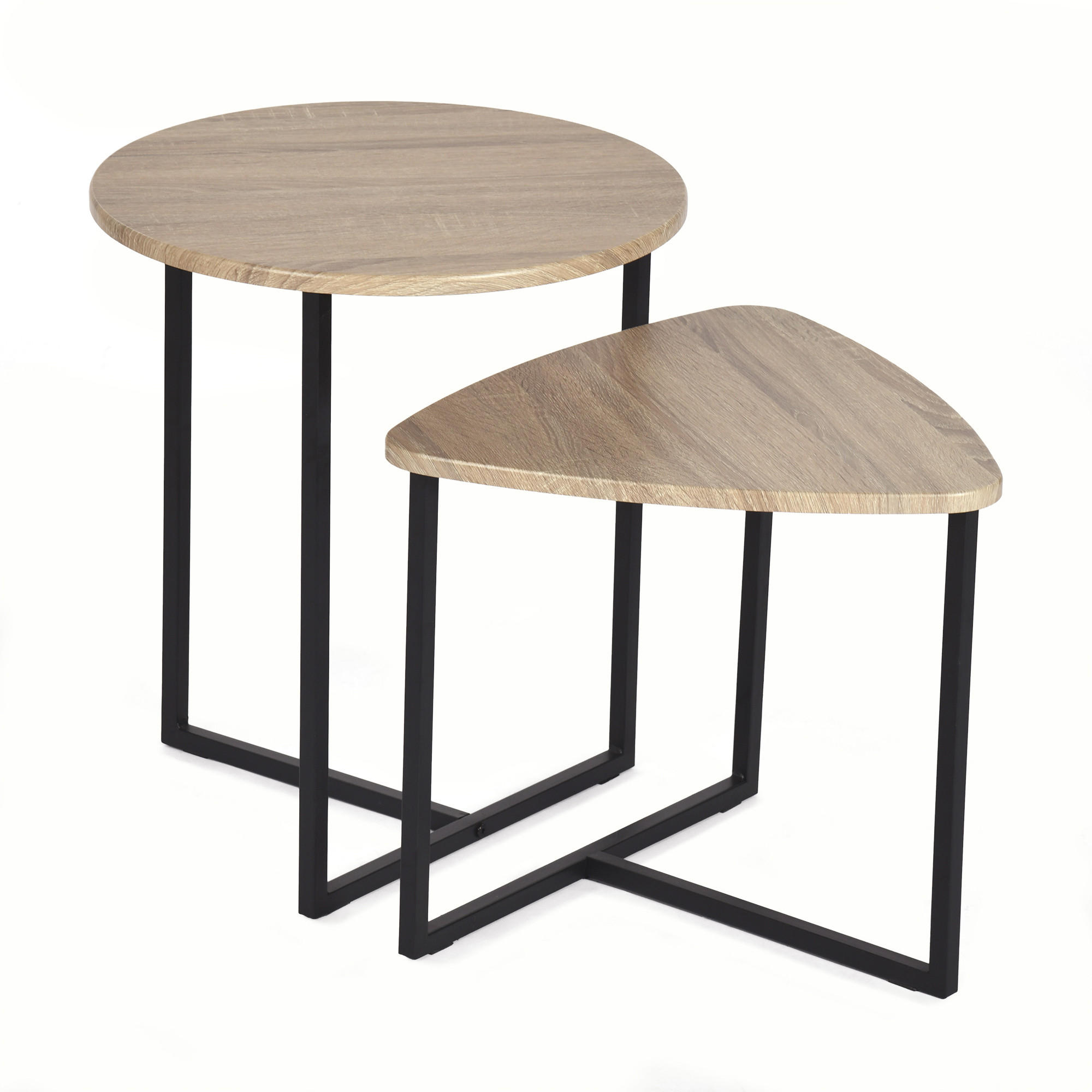 Meubles Cosy Couchtisch Eiche 45x51x45 cm