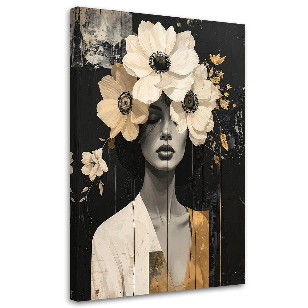 Feeby Bild Schwarz 40x60 cm