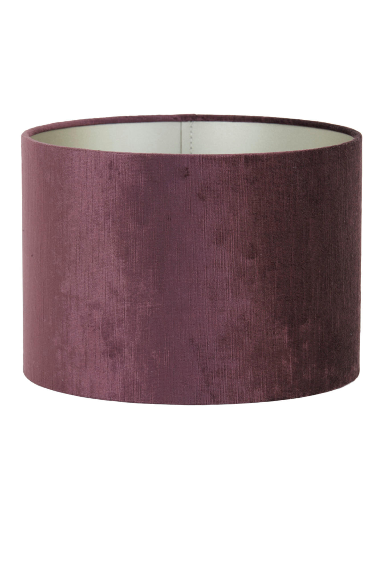 LAMPENSCHIRM Gemstone Violet Ø40/30 cm - Lila, Textil (40/40/30cm) - Light & Living