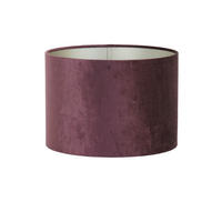 LAMPENSCHIRM Gemstone Violet Ø40/30 cm - Lila, Textil (40/40/30cm) - Light & Living