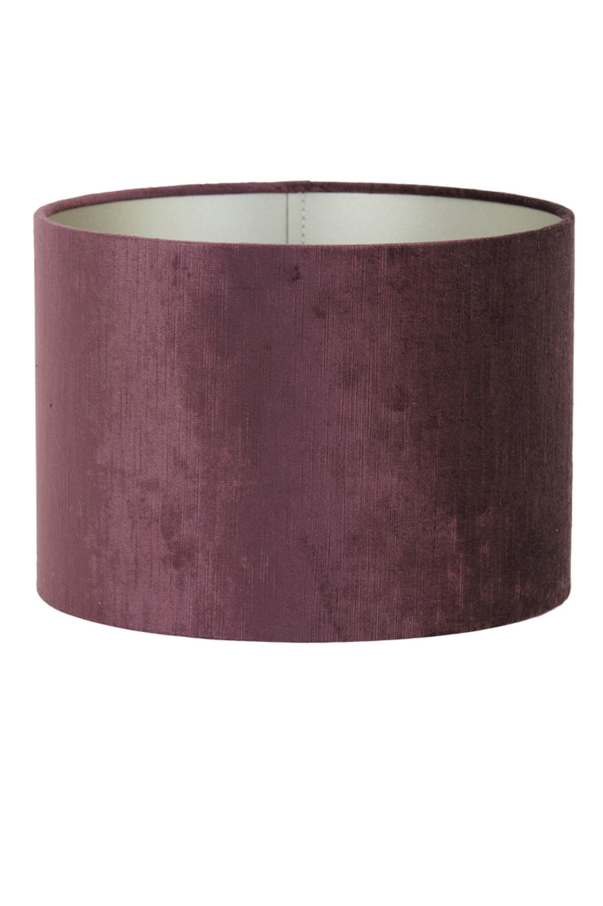 LAMPENSCHIRM Gemstone Violet Ø40/30 cm - Lila, Textil (40/40/30cm) - Light & Living