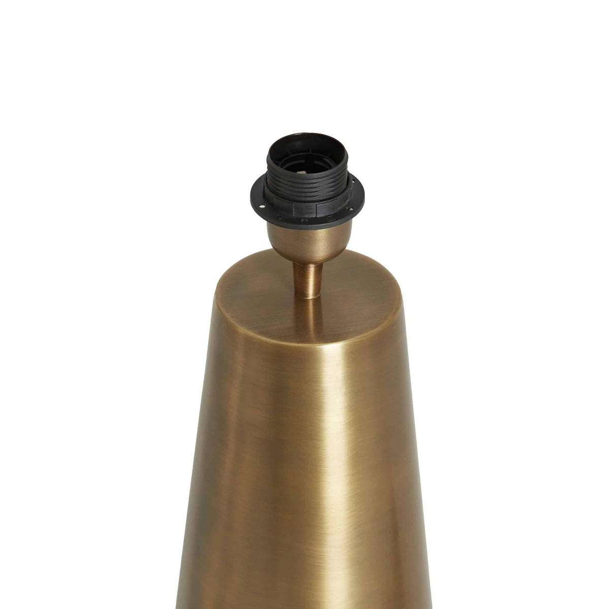 LAMPENFUSS Yelos Bronze 18/18/43 cm - Bronzefarben, Metall (18/18/43cm) - Light & Living