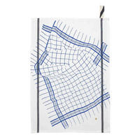 KÜCHENTUCH Tonton blau 50 x 70 cm - Blau, Textil (70/50cm)