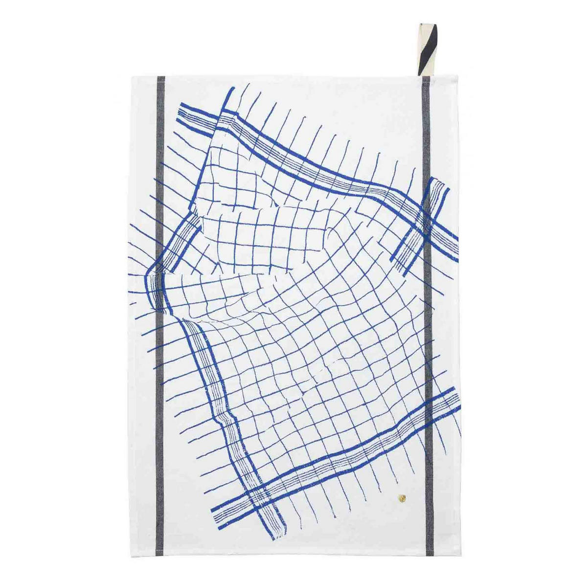 KÜCHENTUCH Tonton blau 50 x 70 cm - Blau, Textil (70/50cm)