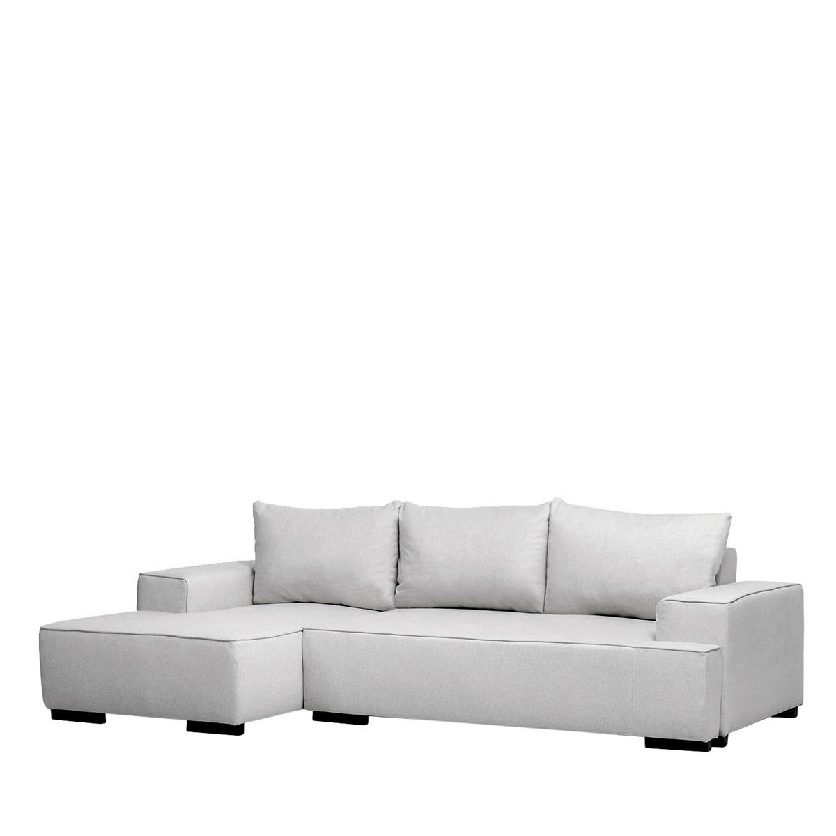 SCHLAFSOFA Alan Grau 250 cm x 80 cm - Grau, Textil (250/80/147cm) - Klast Home