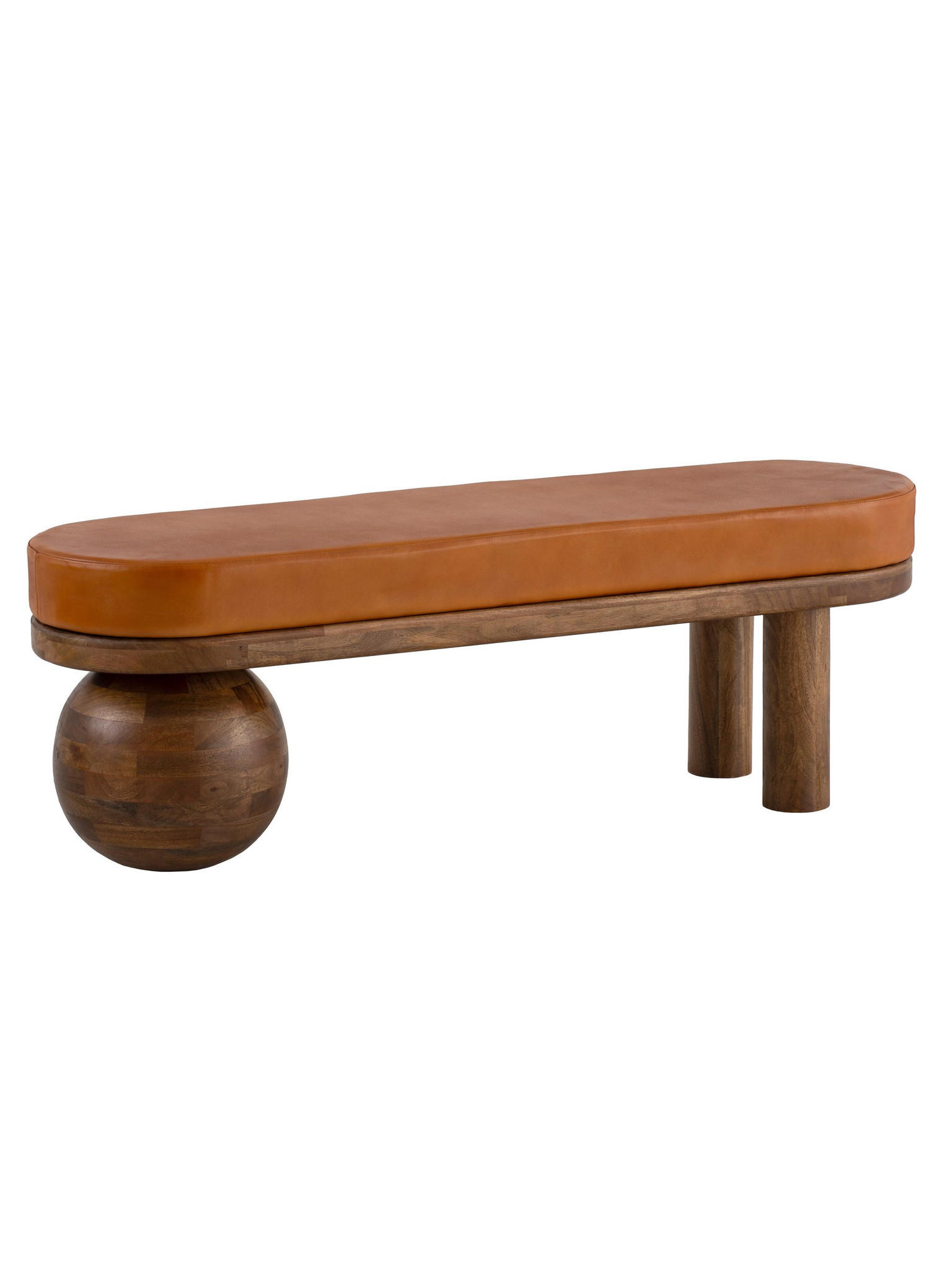 Kadima Design Sitzbank Braun 140x47x40 cm