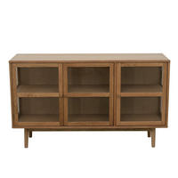SIDEBOARD Eiche massiv - Eichefarben/Braun, Holz/Holzwerkstoff (137/80/40cm) - Furnhouse