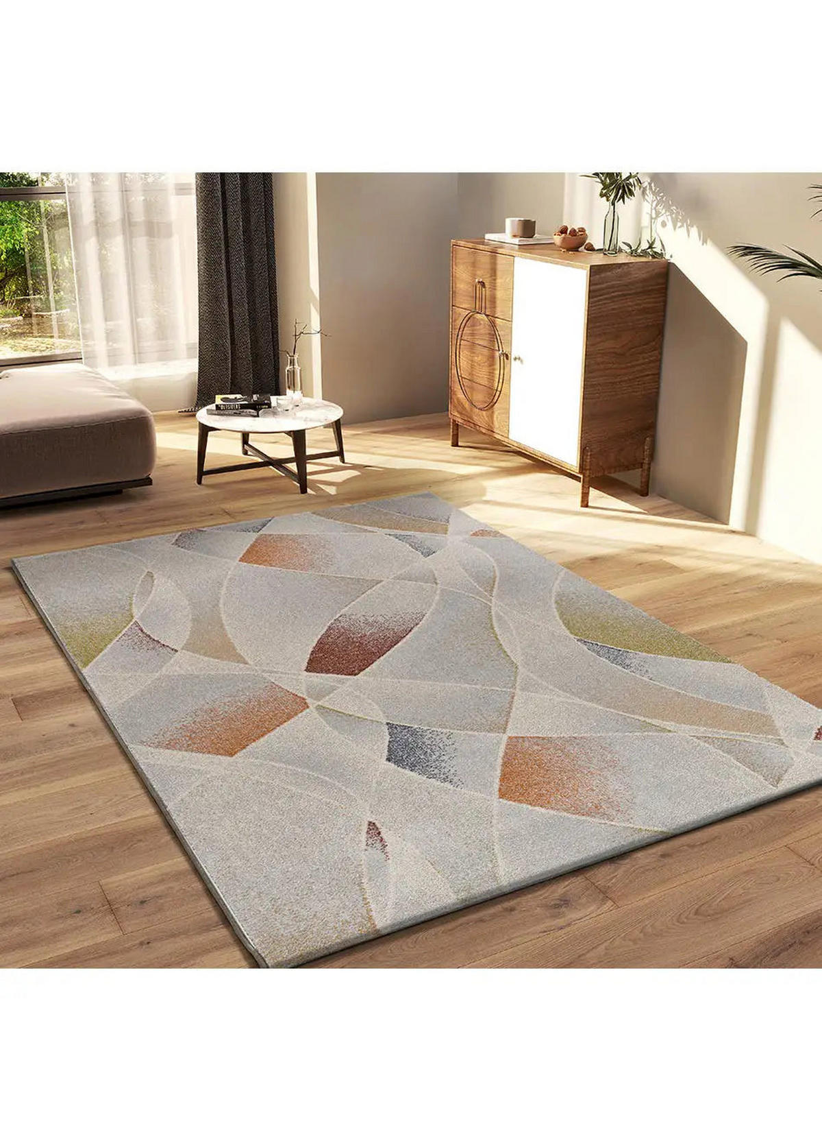 WEBTEPPICH Mehrfarbig Tamaris 160/230 cm - Beige/Multicolor, Naturmaterialien/Textil (160/230cm) - Atticgo