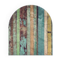 GLASPLATTE für Kamin 80x70 cm - Türkis, Glas (80/70/0.4cm) - TULUP