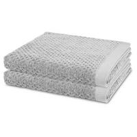 DUSCHTUCH Harmony 2er-Set - Hellgrau, Textil (70/140cm) - Ross