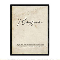 POSTER Wortkunst Vintage A4 Rahmenlos - Klar, Papier (29.7/5/21cm) - Nacnic