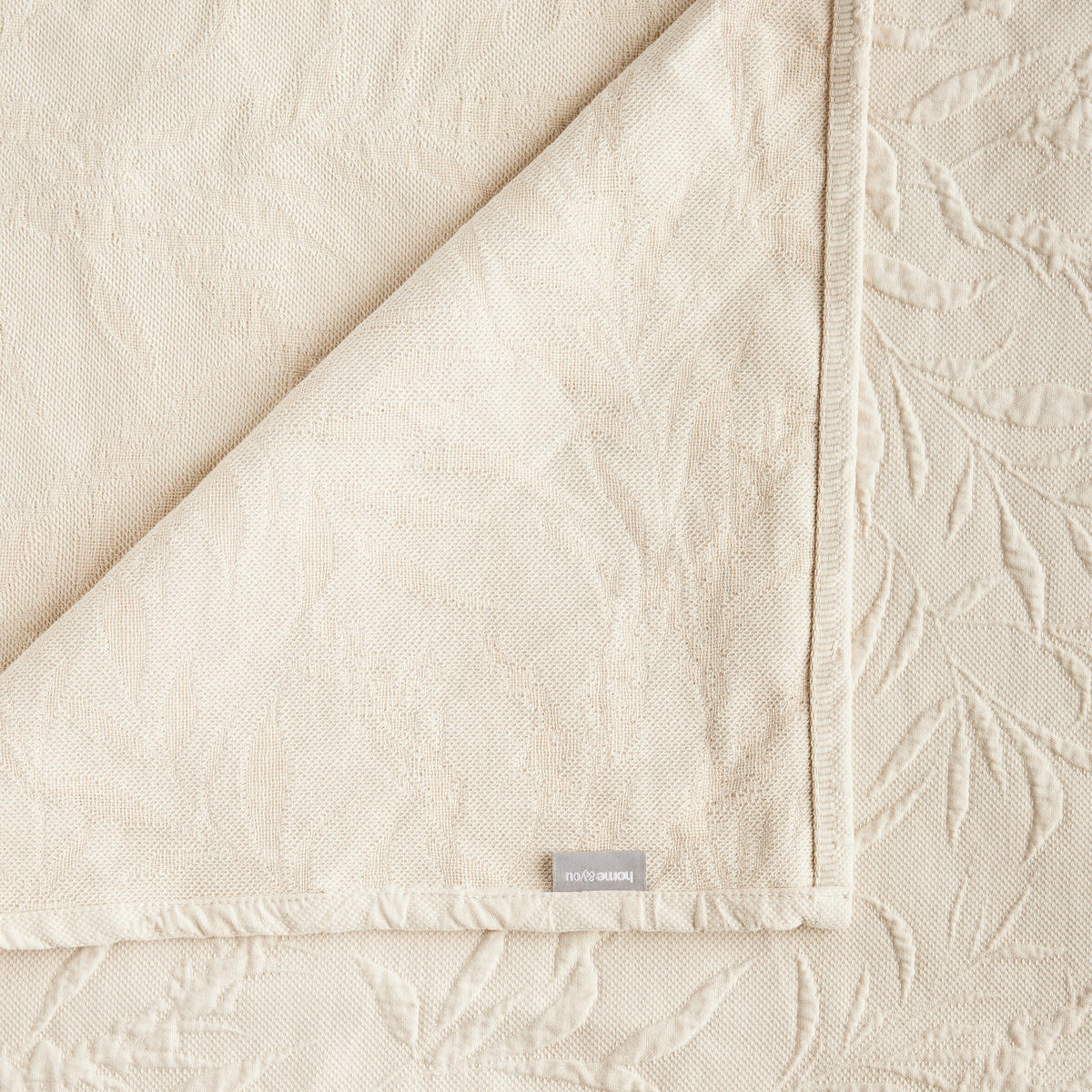 BETTDECKE Laffani - Beige, Textil (200/220cm) - home&you