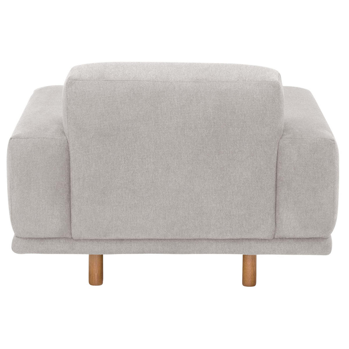 SESSEL Kattryna Flachgewebe silber - Silberfarben, Kunststoff (92/70/102cm) - 58aufmkessel