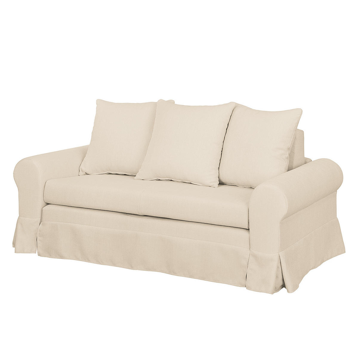 SCHLAFSOFA - Kaschmir, Textil (205/90/90cm) - home24