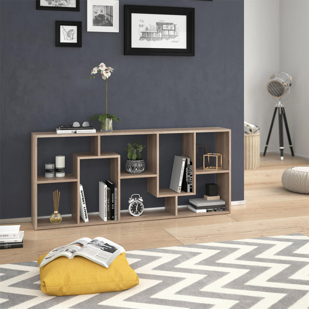 RAUMTEILER Noa Sonoma 160.6 x 67.2 cm - Sonoma Eiche, Holzwerkstoff (160.6/67.2/25cm) - Vicco