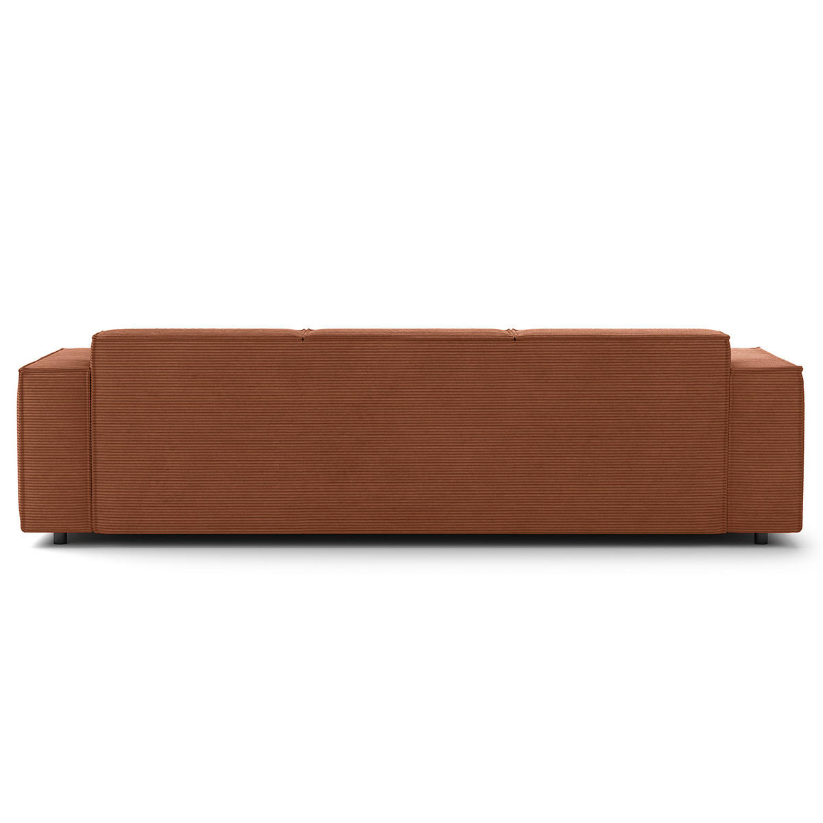 3-SITZER SOFA - Braun, Textil (260/70/96cm) - home24