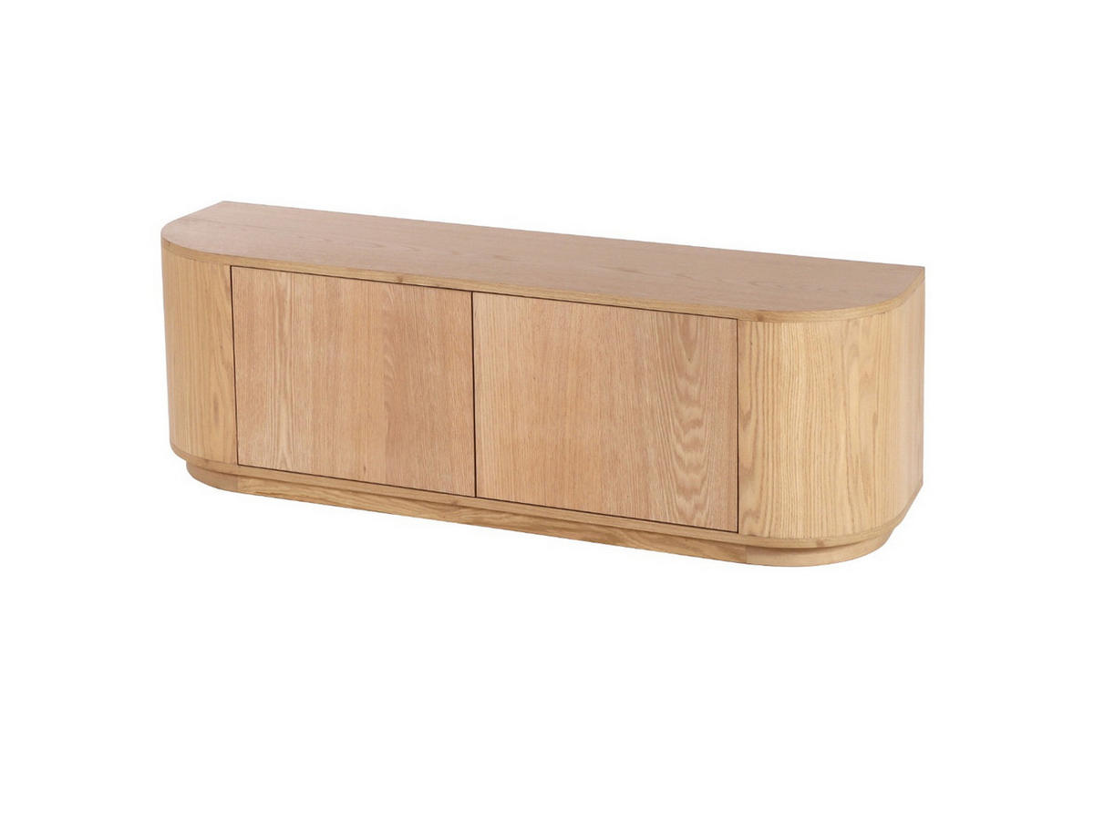 TV-SCHRANK aus Holz 140x40x45cm, braun - Braun, Textil (140/85/40cm) - Livingfurn