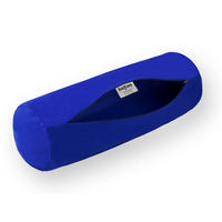 NACKENROLLENBEZUG Basic 100% Baumwolle royal 40/15 cm - Blau, Textil (15/40cm) - beties Heimtextil