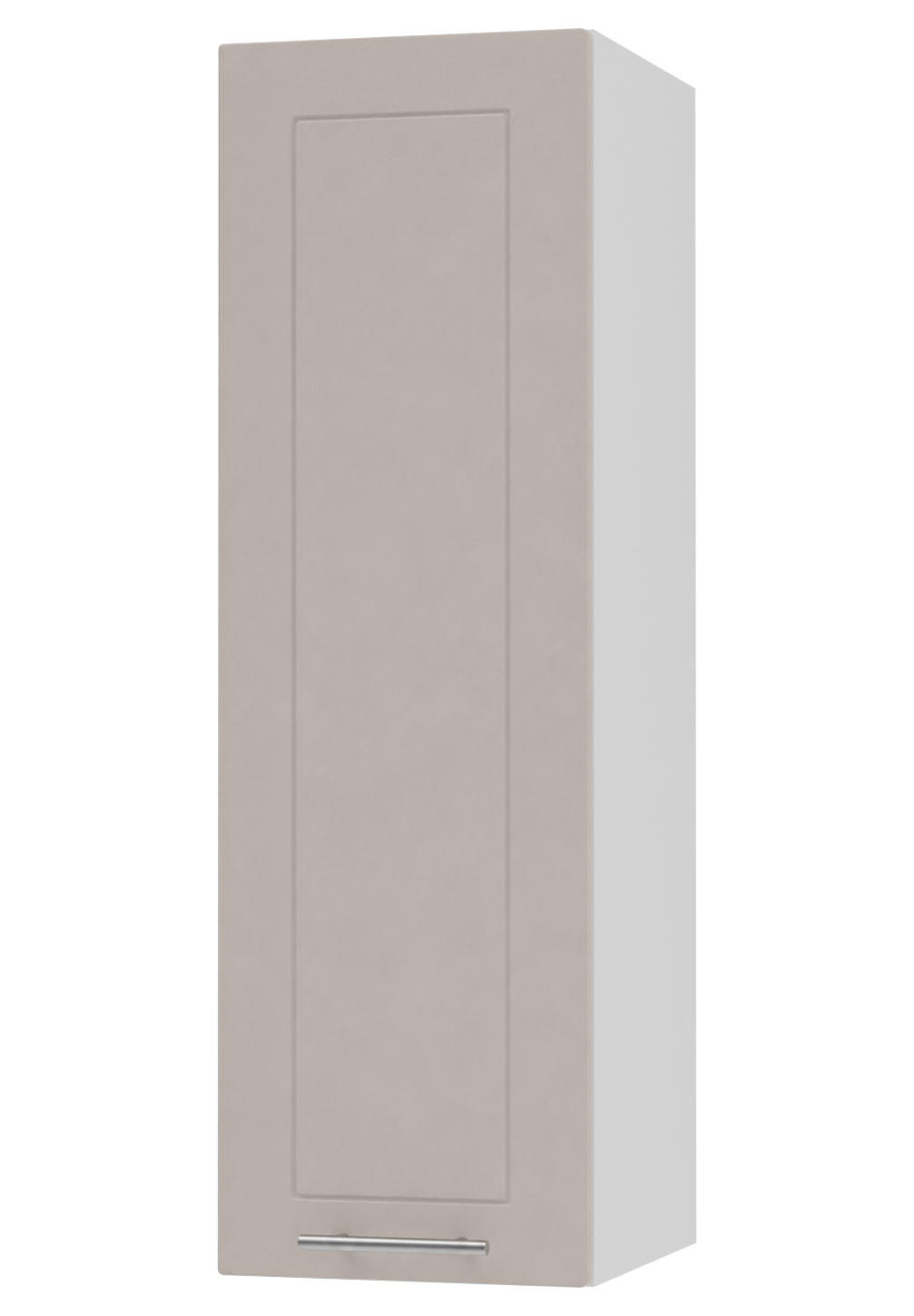 Feldmann-Wohnen Küchenhängeschrank Kaschmir, Weiß 30x96x32.5 cm