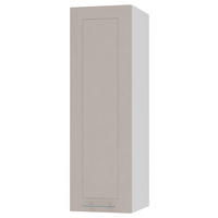 KÜCHENHÄNGESCHRANK Kvantum W4/30 Weiß / Kaschmir Matt 30 / 32,5 / 96cm - Kaschmir/Weiß, Holz/Holzwerkstoff (30/96/32.5cm) - Feldmann-Wohnen