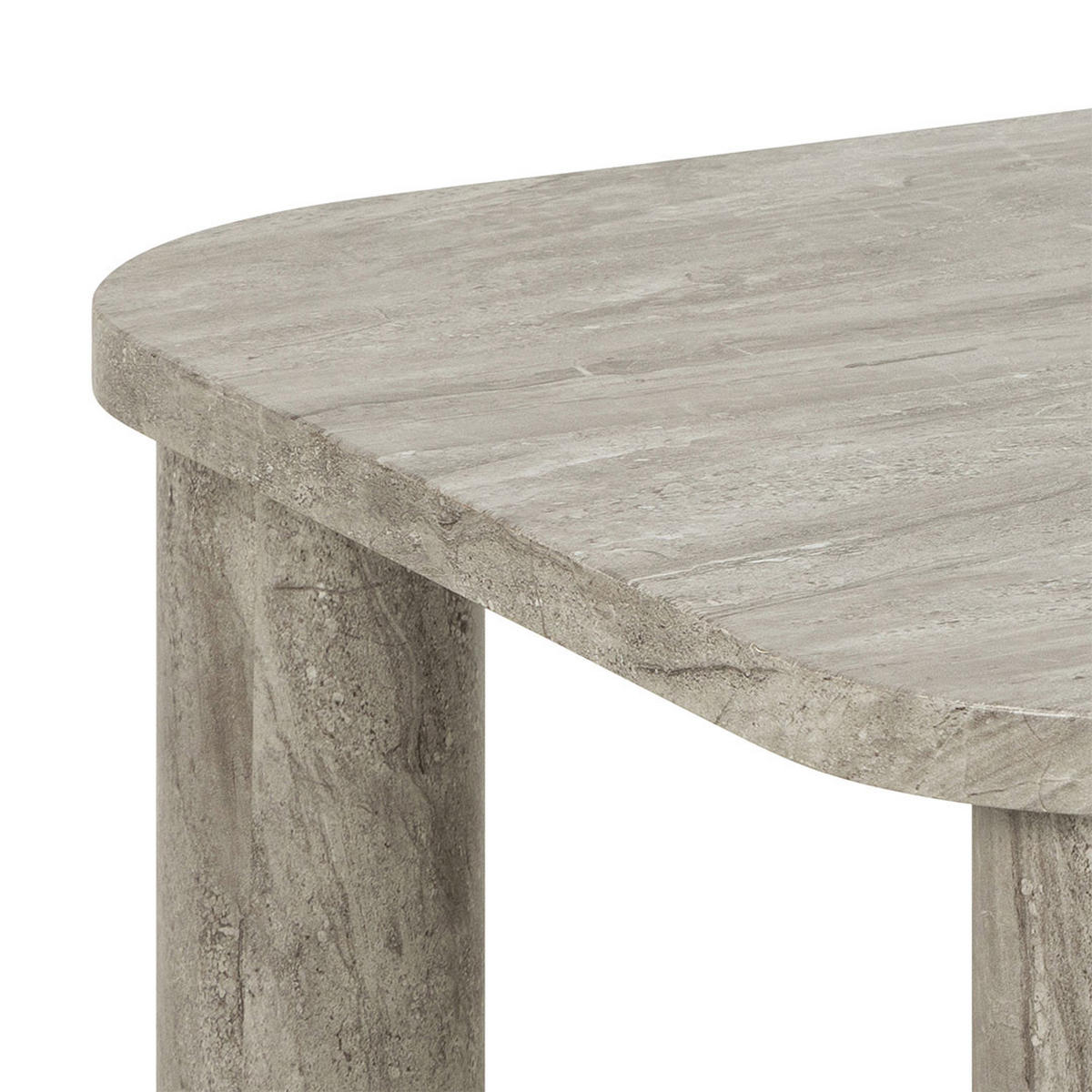 COUCHTISCH, Solano, Grau, MDF, 100 x 75 x 36 cm - Grau, Holzwerkstoff (75/100/36cm) - ebuy24