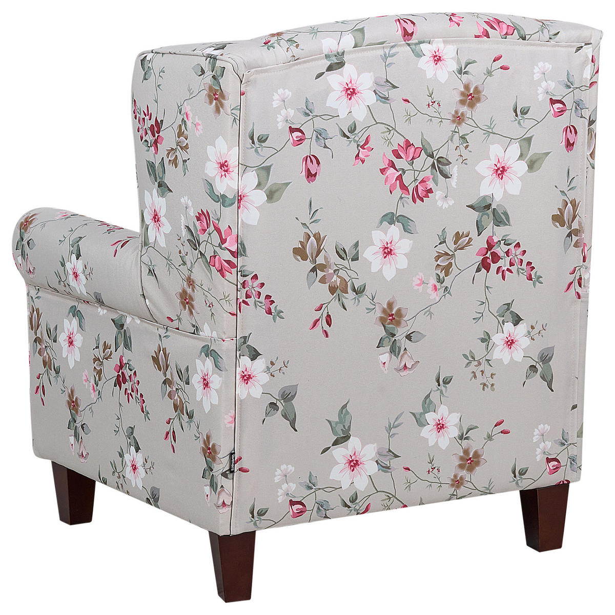 SESSEL Creme Hamar - Beige/Multicolor, Textil (77/95/78cm) - Beliani