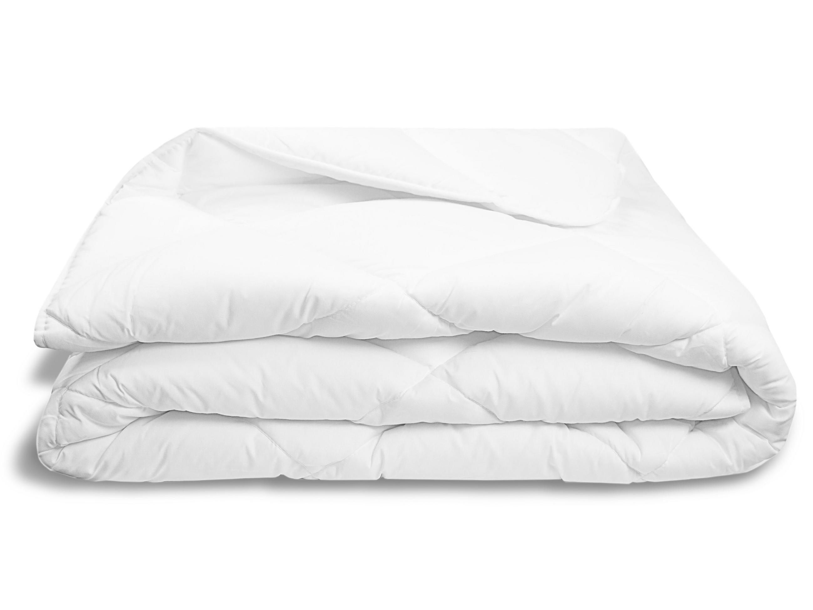 BETTDECKE, 155x220 cm, 50% Polyester, 50% Baumwolle, Weiß - Weiß, Textil (155/220cm) - Zollner