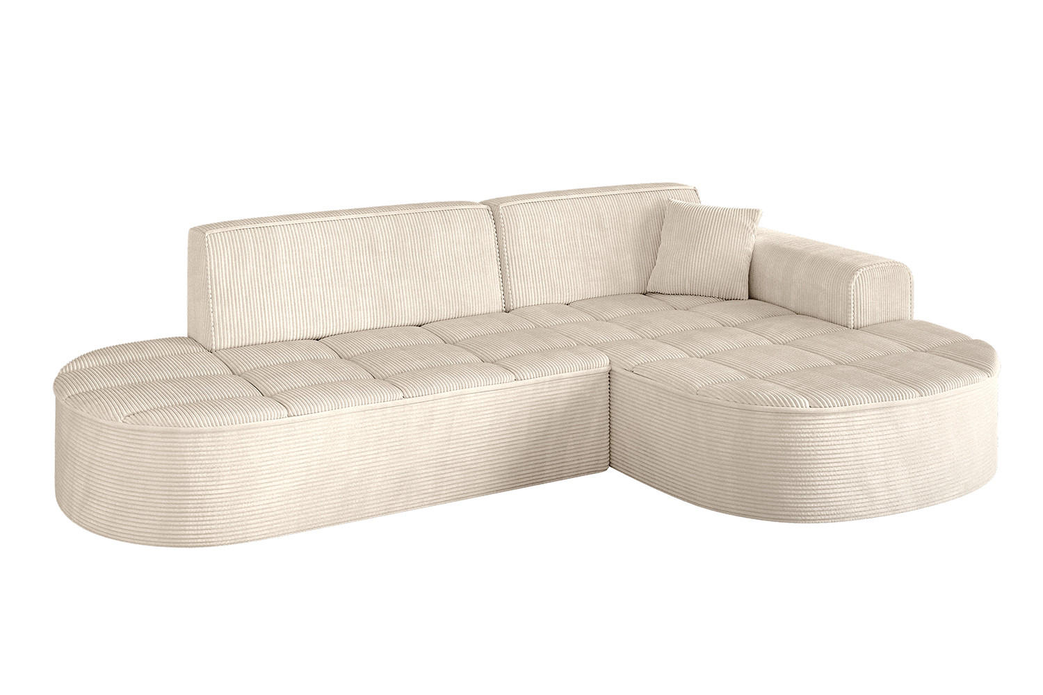 Altdecor Ecksofa Beige 243x171 cm
