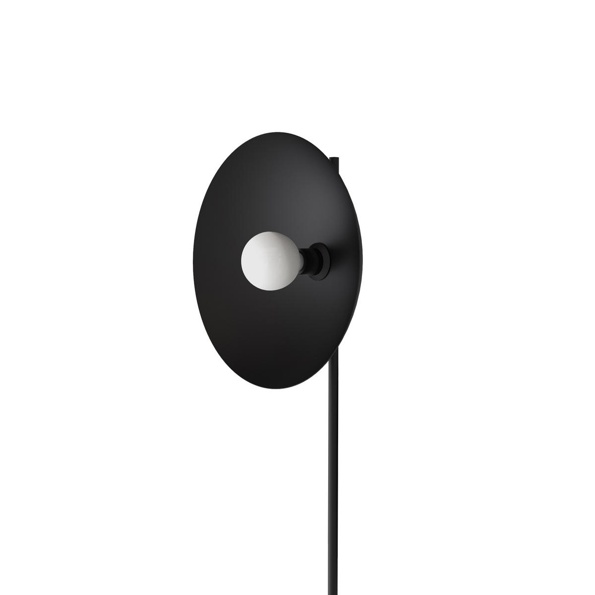STEHLEUCHTE - Schwarz, Metall (40/40/160cm) - Lumicom