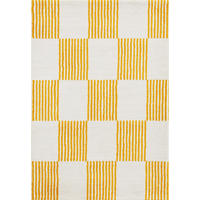 TEPPICH vintage mit blumenmuster gelb Groovy 200x280 cm - Gelb, Textil (200/280cm) - Nazar Rugs
