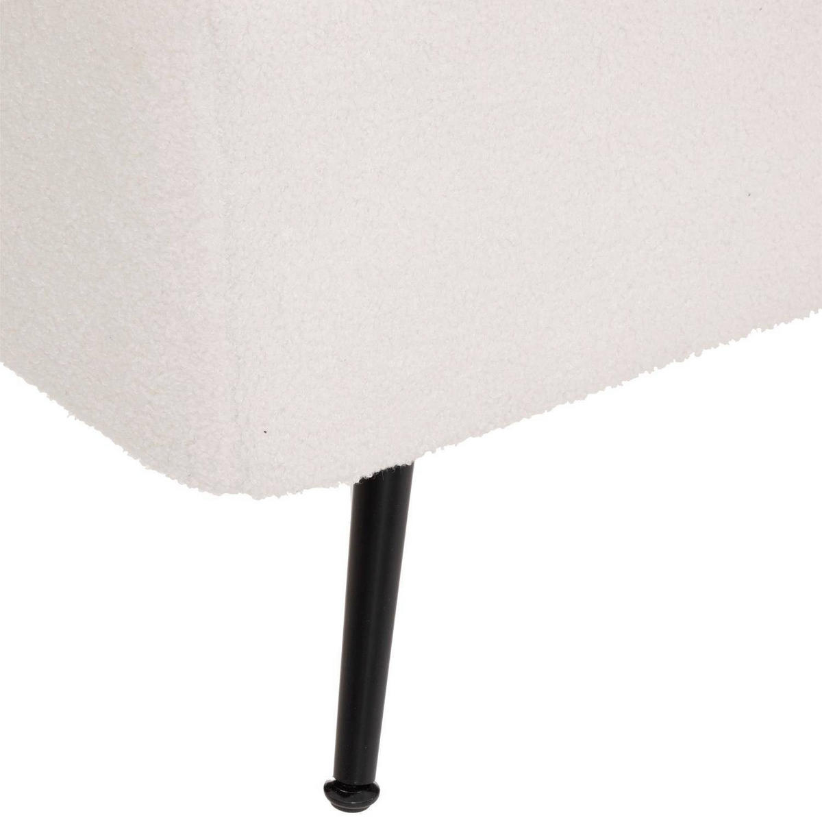 SITZBANK 100/40/48,5 cm - Weiß, Kunststoff (48.5/40.5/100cm) - Atmosphera Createur d´interieur