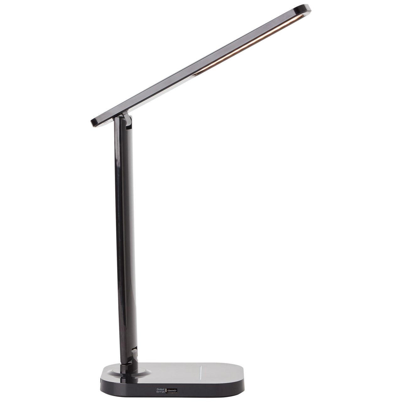 TISCHLEUCHTE Vicari G93102/06 - Schwarz, Metall (28.8/12/33.3cm) - Brilliant