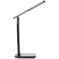 TISCHLEUCHTE Vicari G93102/06 - Schwarz, Metall (28.8/12/33.3cm) - Brilliant