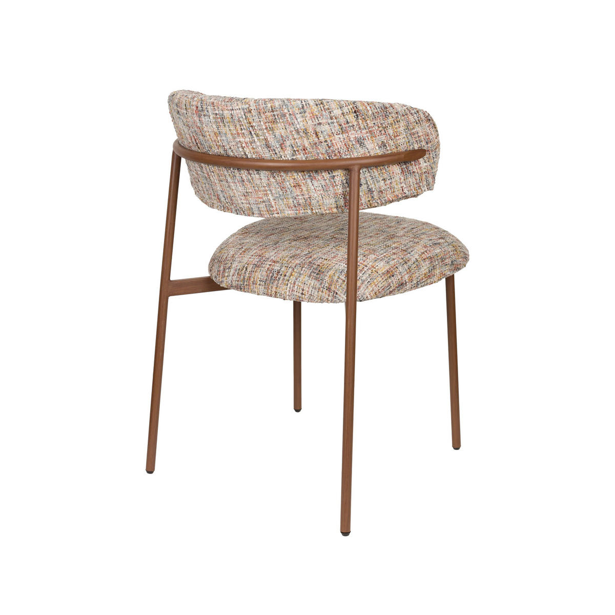 ESSZIMMERSTUHL Claes Mehrfarbig - 2 er Set - Beige, Textil (56.5/78.5/57.5cm) - Housecraft Living