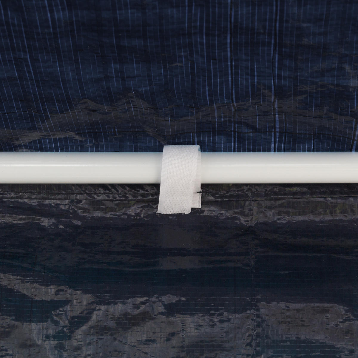 3XPAVILLON-SEITENTEILE - Dunkelblau, Kunststoff (300/200/0.1cm) - Relaxdays