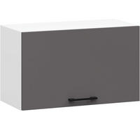 HÄNGESCHRANK Weiß, Graphit Grau 29/60/30 - Graphitfarben/Weiß, Holzwerkstoff (60/29/30cm) - RAUMHIRSCH FURNITURE