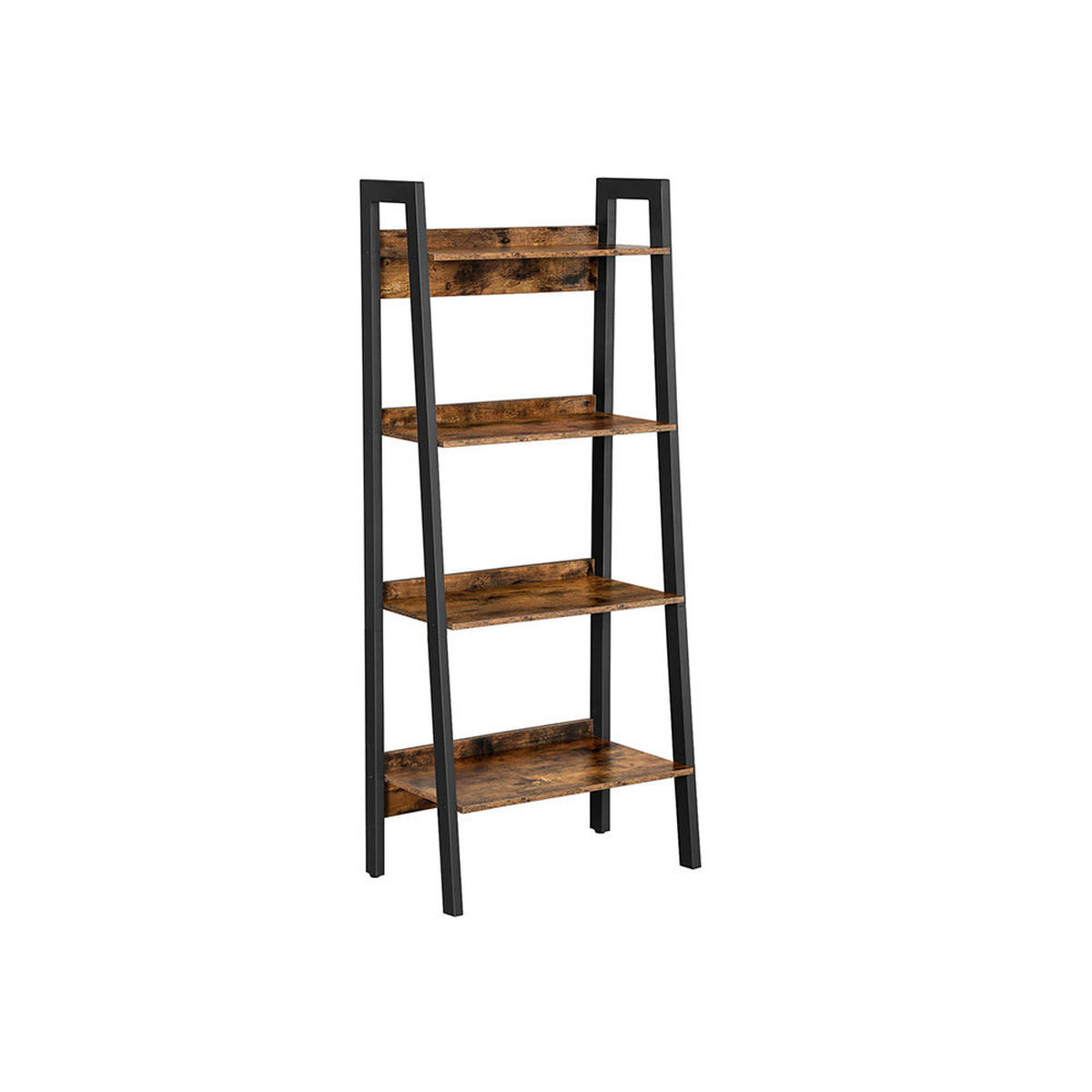 BÜCHERREGAL LEITERREGAL - Braun, Holzwerkstoff (34/138/56cm) - Hansiro