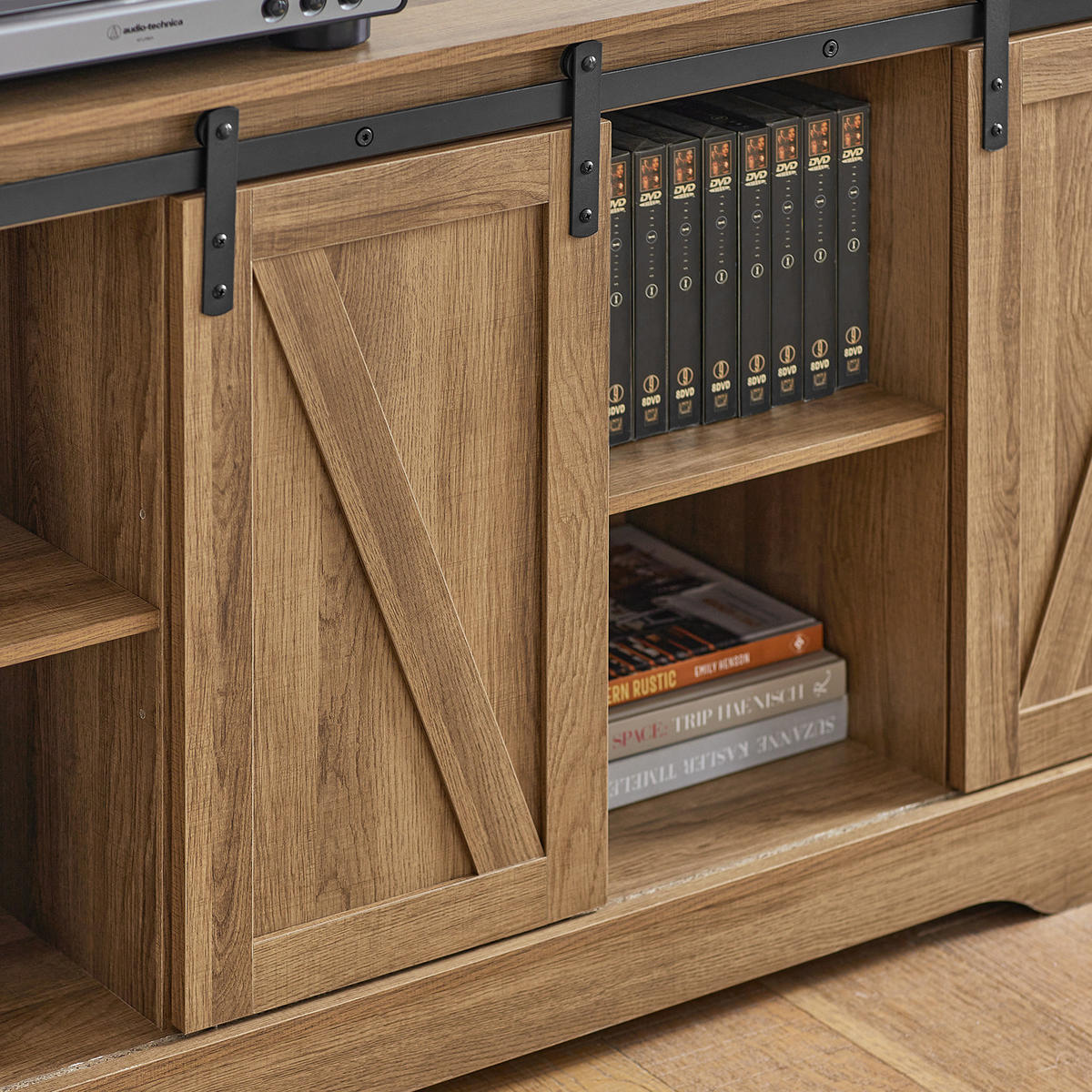 SIDEBOARD Natur - Braun, Holzwerkstoff (120/70/40cm) - SoBuy