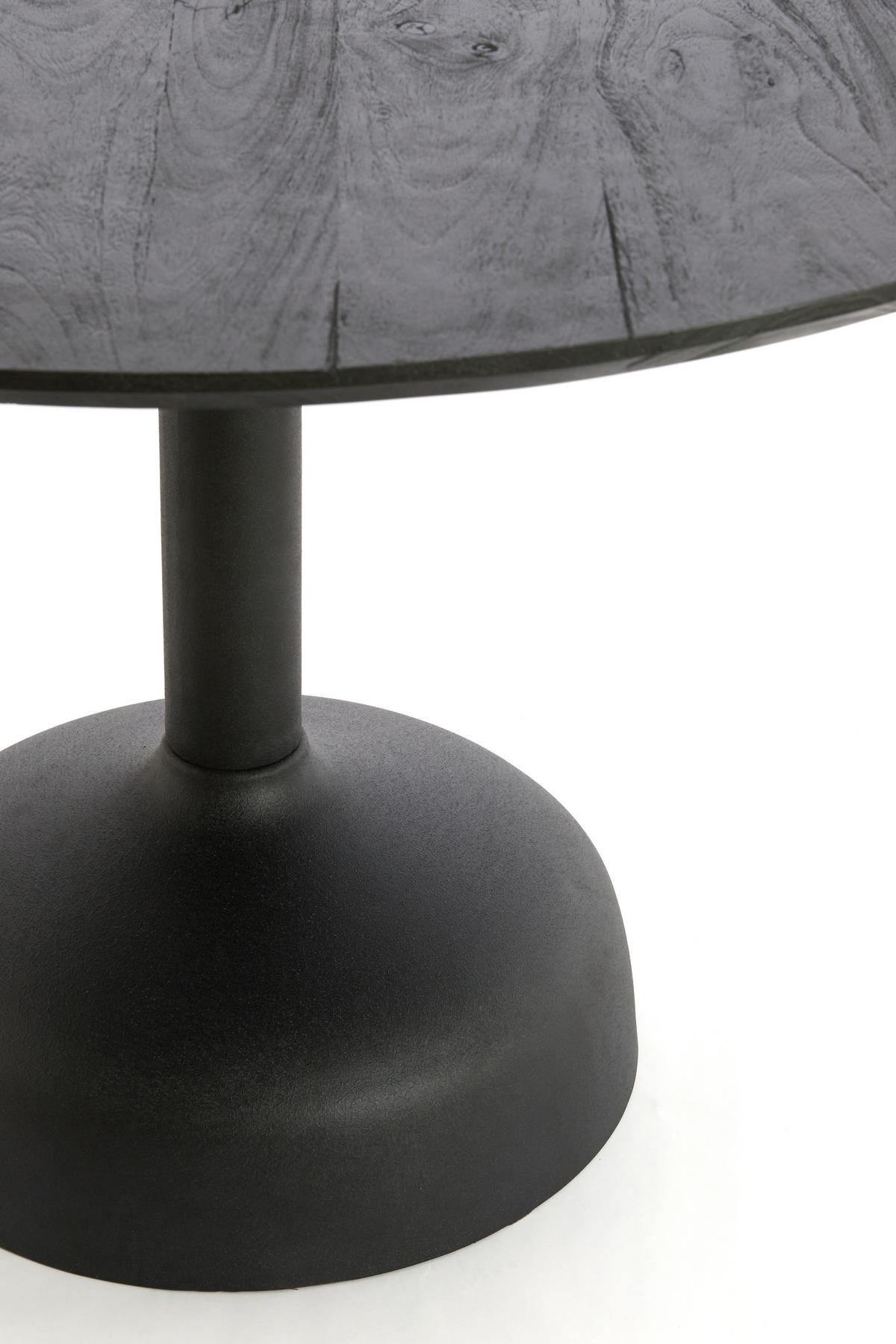 ESSTISCH Tunja Schwarz 120/120/76 cm - Schwarz, Metall (120/120/76cm) - Light & Living