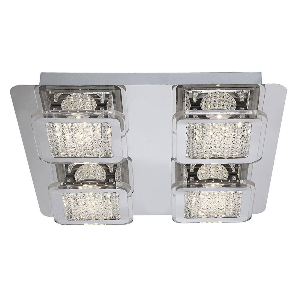 Globo Lighting Led Silber 29x6.5x29 cm