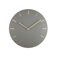 WANDUHR Charm Ø45 cm - Grün, Metall (45/45/3.5cm) - Karlsson